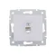 KARINA Розетка телефонная евро белая (10шт/120шт)