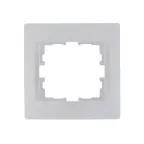                  KARINA Рамка 1-ая горизонтальная б/вст жемчужно-белый перламутр (20шт/240шт)
               