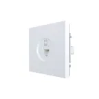 ZIMA Розетка компьютерная белая 140 LEZARD