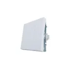 ZIMA Выключатель тройной белый безвинтовой зажим/клемма LEZARD