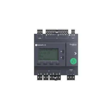 Реле интеллектуальное SR2, 220 VAC, дисплей, до 7 модулей расширения, 12 IO: 8 дискретных входов, 4 дискретных выходов (реле, 3 A), 1xRS485, 1xRJ45, 1xUSB (Type C)