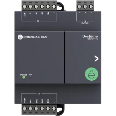 Модуль ввода/вывода дискретный, 24 VDC, 8 IO: 4 дискретных входа, 4 дискртеных выхода (реле, 3 A)