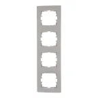                  KARINA Рамка 4-ая вертикальная б/вст крем (10шт/120шт)
               