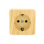                  VIOLA Розетка с/з керамика белёный дуб (12шт/144шт)
               