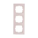 KARINA Рамка 3-ая вертикальная б/вст крем (10шт/120шт)