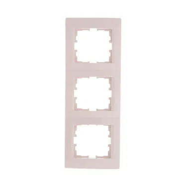 KARINA Рамка 3-ая вертикальная б/вст крем (10шт/120шт)