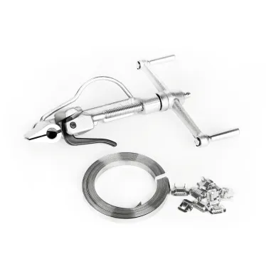 Инструмент для натяжения и резки стальной ленты