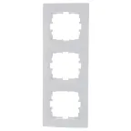 KARINA Рамка 3-ая вертикальная б/вст белая (10шт/120шт)