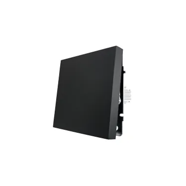 ZIMA Выключатель черный бархат безвинтовой зажим/клемма LEZARD