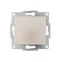 KARINA Выключатель проходной жемчужно-белый перламутр (10шт/120шт)