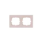 KARINA Рамка 2-ая горизонтальная б/вст крем (10шт/120шт)