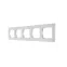 KARINA Рамка 5-ая горизонтальная б/вст жемчужно-белый перламутр (10шт/120шт)