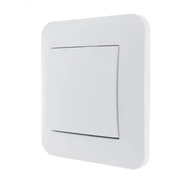 KARINA Выключатель белый (10шт/120шт)