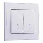 Выключатель RAIN проходной 2-ой белый