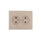                  KARINA Рамка 1-ая горизонтальная б/вст крем (20шт/240шт)
               