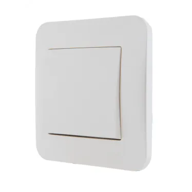 KARINA Выключатель жемчужно-белый перламутр (10шт/120шт)