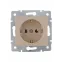 KARINA Розетка с/з ПБТ крем (10шт/120шт)