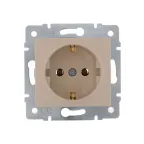                  KARINA Розетка с/з ПБТ крем (10шт/120шт)
               