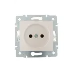                  KARINA Розетка б/з керамика жемчужно-белый перламутр (10шт/120шт)
               