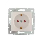                  KARINA Розетка с защитой от детей керамика жемчужно-белый перламутр (10шт/120шт)
               