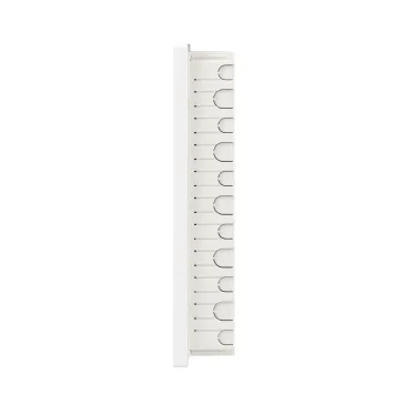 Щиток 36 мод встраиваемый слаботочный FRAME, белый, с белой дверцей, с монтажной платой, в комплекте с 2 розетками Viva (арт. 45005) и 2 коробками PDD (арт. 10033)