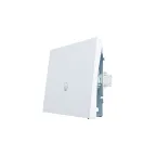 ZIMA Кнопка звонка белый безвинтовой зажим/клемма LEZARD