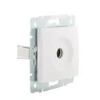 KARINA Розетка ТВ оконечная белая (10шт/120шт)