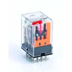 Промежуточное реле 4 контакта с LED индикацией и TEST функцией 3А 127В AC ПР-102