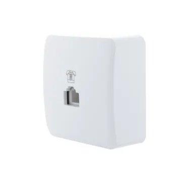 VIOLA Розетка телефонная евро белый (12шт/144шт)