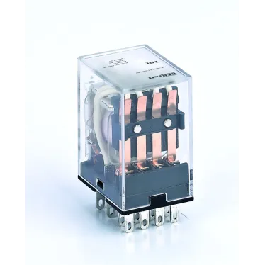 Промежуточное реле 4 контакта с LED индикацией 5А 127В AC ПР-102