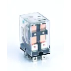 Промежуточное реле 2 контакта с LED индикацией 10А 6В AC ПР-102