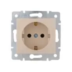 KARINA Розетка с защитой от детей ПБТ крем (10шт/120шт)