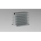 Радиатор для твердотельного реле OSS-2 100А