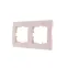 KARINA Рамка 2-ая горизонтальная б/вст крем (10шт/120шт)