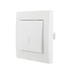 Выключатель RAIN проходной белый механизм