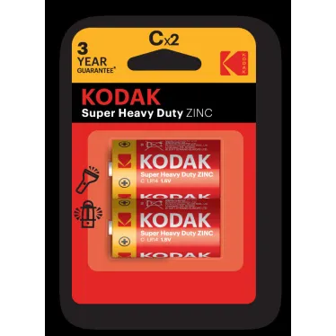 Батарейка R14-2BL SUPER HEAVY DUTY Zinc [KCHZ-2] (20/200/8400)