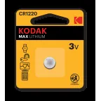 Батарейка CR1220-1BL MAX Lithium (60/240/61440)