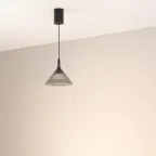 Светильник SP-OMBRELLO-HANG-R200-7W 3000K BK, 30 deg, 230V, IP20, металл, 5 лет