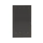 Щиток 36 мод встраиваемый для полых стен слаботочный FRAME, белый, с тонированной дверцей, с монтажной платой, в комплекте с 2 розетками Viva (арт. 45005) и 2 коробками PDD (арт. 10033)