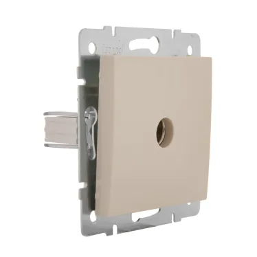 Розетка RAIN ТВ оконечная крем механизм