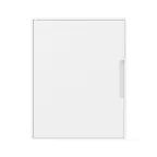 Щиток 24 мод встраиваемый для полых стен слаботочный FRAME, белый, с белой дверцей, с монтажной платой, в комплекте с 1 розеткой Viva (арт. 45005) и 1 коробкой PDD (арт. 10033)
