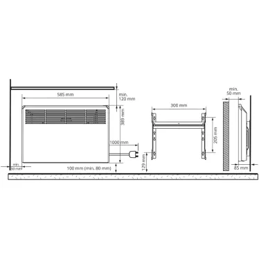 Конвектор электрический FinnHeat 1500 Вт