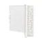 Щиток 24 мод встраиваемый слаботочный FRAME, белый, с белой дверцей, с монтажной платой, в комплекте с 1 розеткой Viva (арт. 45005) и 1 коробкой PDD (арт. 10033)