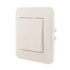 KARINA Выключатель промежуточный крем (10шт/120шт)