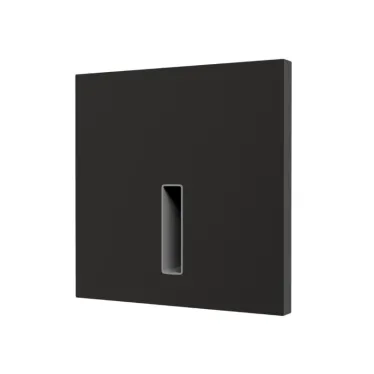 Светильник встраиваемый в стену IP20 LED 3000 К 3 Вт черн. алюм. DENKIRS DK1030-BK