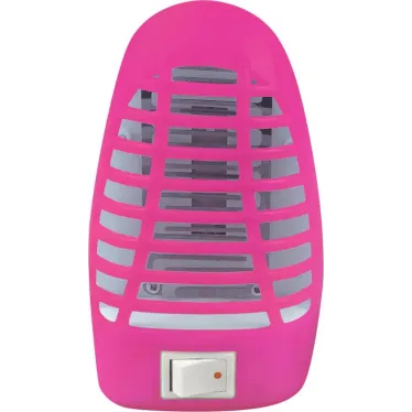 Ночник светодиодный москитный NLM 01-MP розовый с выключателем 230В | 4690612029160 | IN HOME