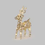 Светодиодная фигура Олень 21см, цвет свечения теплый белый, питание 2хAA (не в комплекте) | 503-225 | NEON-NIGHT