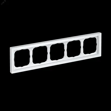 ARTGALLERY PURE 5-постовая РАМКА, МАТОВОЕ ОРГАНИЧЕСКОЕ СТЕКЛО БЕЛЫЙ