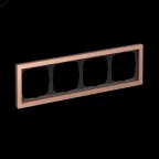 ARTGALLERY PURE 4-постовая РАМКА, МЕТАЛЛ МЕДЬ