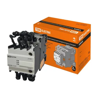 Контактор КМНК-12-230.Б 12,5кВАр 1НО,1НЗ | SQ2103-0001 | TDM